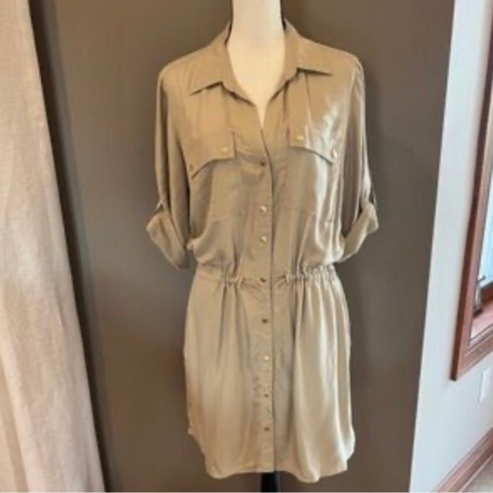 Michael Kors Beige Shirt Dress